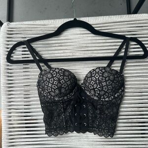 Victoria’s Secret lace bustier bralette